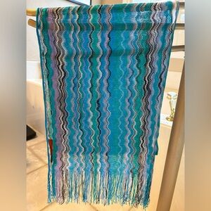 Missoni Multicolor Zigzag Scarf